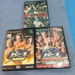 K-1 WORLD GRAND 2002:2003:2004の3点セット