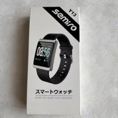 semiro スマートウォッチ Y13 ブラック　新品未使用