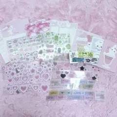 韓国作家 キスカット シール ステッカー メモ まとめ売り mering