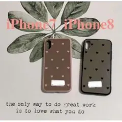 ミラー板 ハート iPhoneケース レディース ラブリー柄 デザイン pink