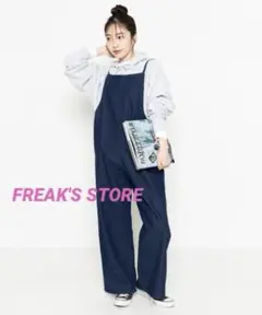 FREAK'S STORE 【限定展開】紐デニムサロペット Mサイズ
