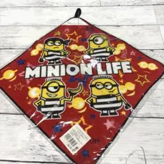 ミニオン　ループ付きタオル MINIONLIFE 30×30