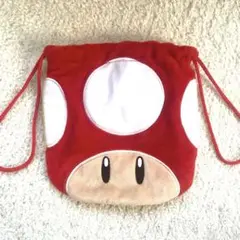 マリオ キノコ & クエスチョンブロック 巾着