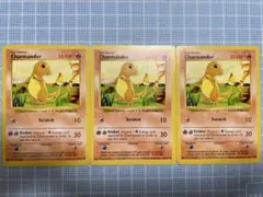 【3枚セット】英語版初期shadow less Charmander46/102