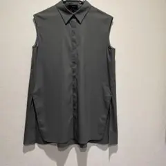 Theory ノースリーブシャツ S グレー