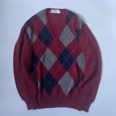 Pringle(プリングル) 70's V-neck cashmere knit 70年代 Vネック