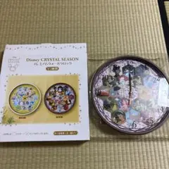 DisneyCRYSTAL SEASONプレミアムウォールクロック ピンク