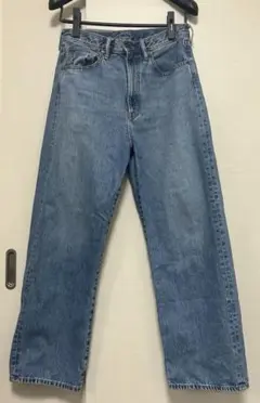 GU バギーパンツ　ブルー　30inch