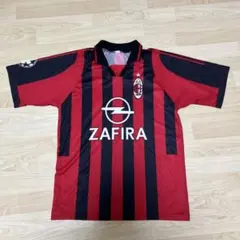 カカ　ユニフォーム　ACミラン　サッカーシャツ　ゲームシャツ　Mサイズ　22番