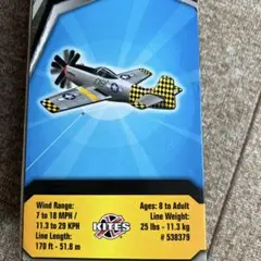 P-51 カイト 風速範囲7-18 MPH