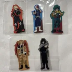 Meiji明治×僕のヒーローアカデミアヒロアカオリジナルステッカー 全5種セット