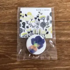 【新品未使用品】ビュルデサボン ノベルティ 缶バッチ