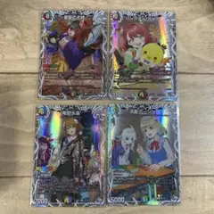 デュエルマスターズ　キャラプレミアムトレジャー4枚セット