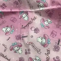 廃盤 マイメロ マイメロディ生地はぎれ サンリオ