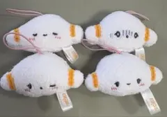 こぎみゅん　ぬいぐるみマスコット4体　プライズ品
