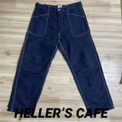 【超美品】へラーズカフェ　ウエアハウス　ブラウンダックパンツ　34 2025年最新】ヘラーズカフェ ワークパンツの人気アイテム - メルカリ