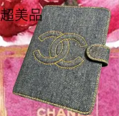 シャネル レア ヴィンテージ デニム手帳カバー CHANEL