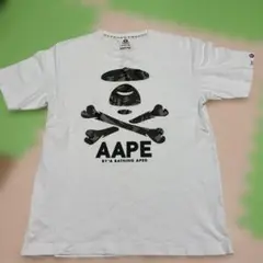 AAPE スカルプリント Tシャツ Mサイズ