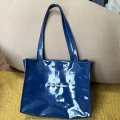 SEE YOU YESTERDAY ネイビー トートバッグ