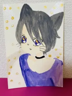 水彩画 イラスト 男の子