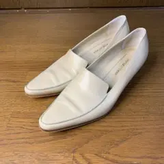 セルジオロッシ パンプス ローファー ベージュ