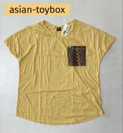 新品asian-toybox オーバーサイズ Tシャツ/アジアンテイスト/タイ製