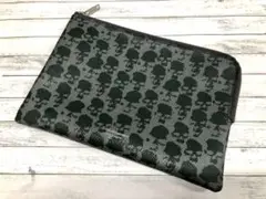 UNDERCOVER アンダーカバー スカル総柄 ポーチ　6373