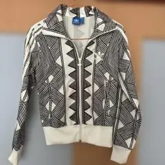 adidas 幾何学模様 ジャージ Mサイズ