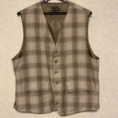 CalvinKleinチェック柄 ジレ＿メンズMサイズ