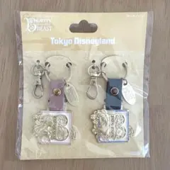 美女と野獣 キーホルダー ペア 未開封