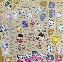 サンキューカード手書きクラフト色々