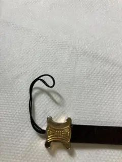 CELINE セリーヌ　ストラップ　ブラウン 茶色
