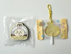 ちいかわ うさぎ キャンディチャームズグミ&くら寿司ビッくらポンマグネット