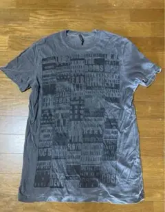 ヌーディージーンズ　tシャツ　オーガニックコットン　エイジング加工