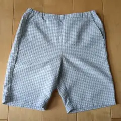 ellesse チェック柄 ハーフパンツ