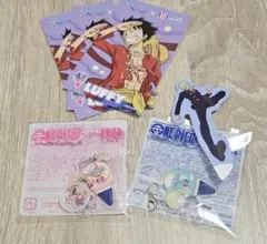 サーティワン　ワンピース　コラボ　チャーム&ステッカー