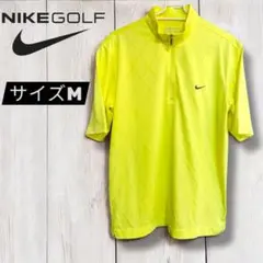 ナイキゴルフNIKE GOLF イエロー Mサイズ 半袖シャツ