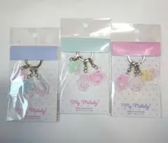 サンリオ　マイメロディ　3連アクリルキーホルダー　3点セット