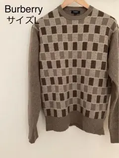 ✨美品✨バーバリーロンドン Burberry ラムウールニット