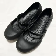 【着用1回のみ】 クロックス アリスワーク ブラック W7 メリージェーン 2025年最新】crocs w7 アリスの人気アイテム - メルカリ