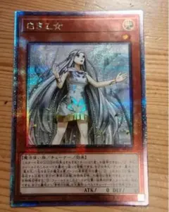 遊戯王　白き乙女25th 遊戯王 白き乙女 25thレア クオシク 英語 SDWD-EN041 e62q