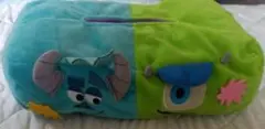 Disney ★モンスターズインク★ペアフェイスティッシュカバー★マイク&サリー
