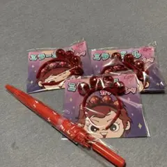 カープ　応援グッズ　カチューシャと傘