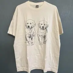 ヴィンテージ　Tシャツ　ゴールデンレトリバー