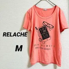 【RELACHE】 トップス Tシャツ 半袖 プリントTシャツ 夏 カジュアル