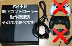 SONY PlayStation4 CUH-1100 コントローラー2個