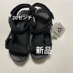 【新品未使用】GERRY キッズサンダル 20.0㎝　ブラック
