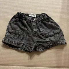 しまむら RRmoment ダークグレー ショートパンツ 80