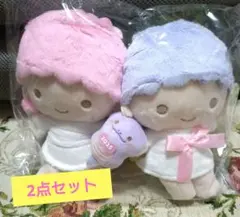 サンリオ 限定干支ぬいぐるみ　キキララ　ポムポムプリン　4点セット サンリオキャラクターズ ファンキーフラワー ポムポムプリン