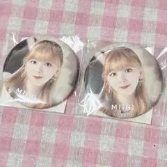NiziU CLAP CLAP ミイヒ 缶バッチ 2個セット